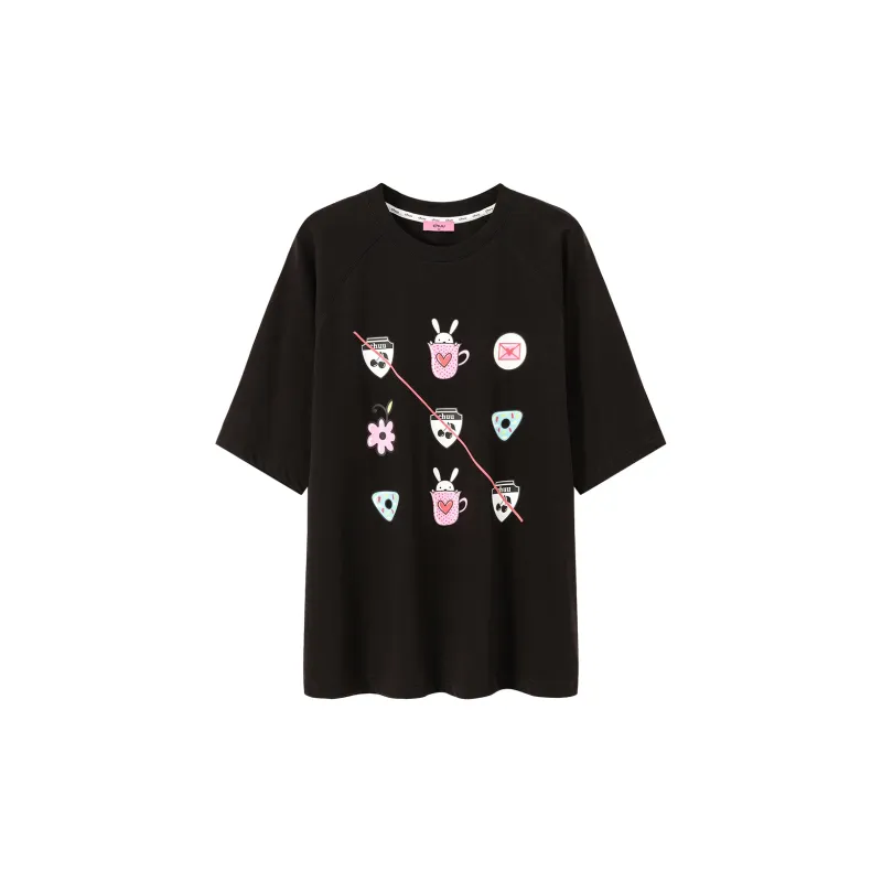CHUU Raglan Sleeve T Shirt Women's-3