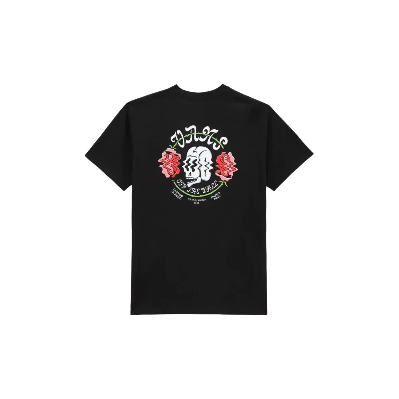 Vans SHAKEN SKULLS T-Shirts Men Black-1