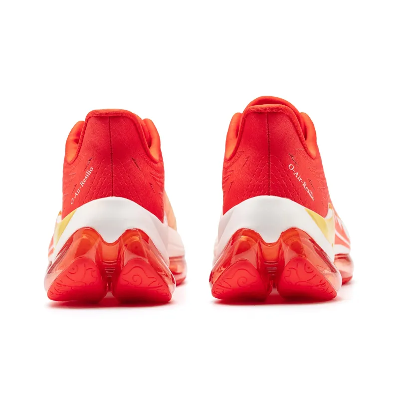 ONEMIX Moisture Wicking Balance Support Lightweight Low Top Training Running Shoes Unisex Brilliant Red-3