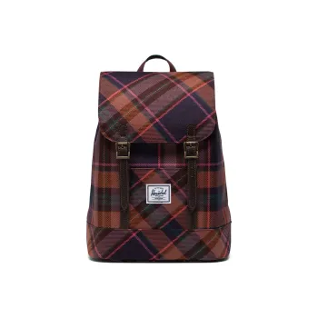 Herschel Polyester Backpacks Regular Unisex Plaid Rosewood