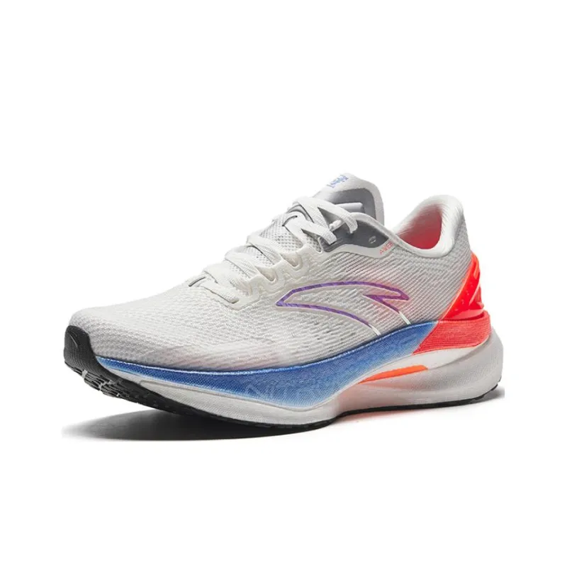 Anta Champion 2nd Gen Pro Cushioning Anti Slip And Wear Resistant Low Top Running Shoes Men's Orange White-1