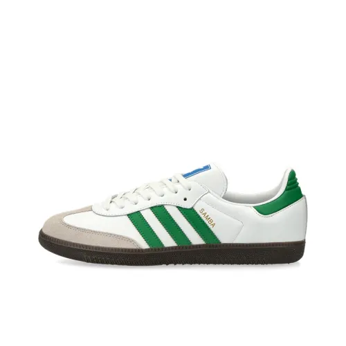 adidas original Samba Skate shoes Unisex OG Footwear White Green