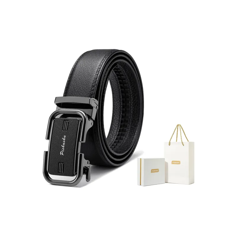 PISHUSHU Leather Belts Men-0