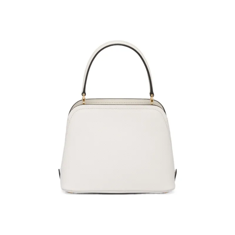 PRADA Matinée Leather Shoulder Bag Crossbody Bag Handbag Women's White-2