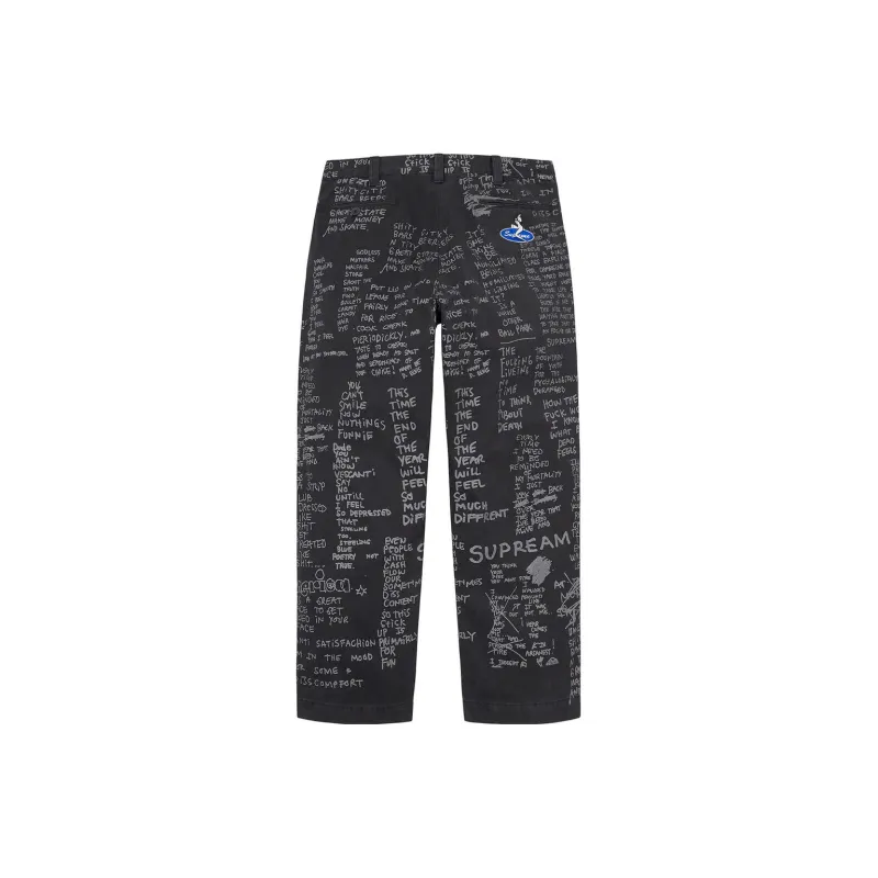 Supreme Gonz Poems Chino Pant-5