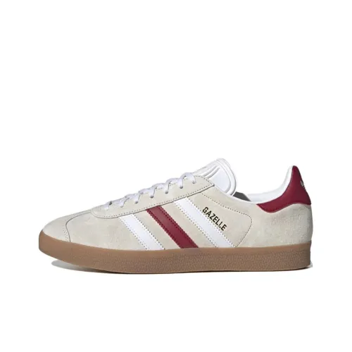 Adidas Gazelle Aluminum Collegiate Burgundy