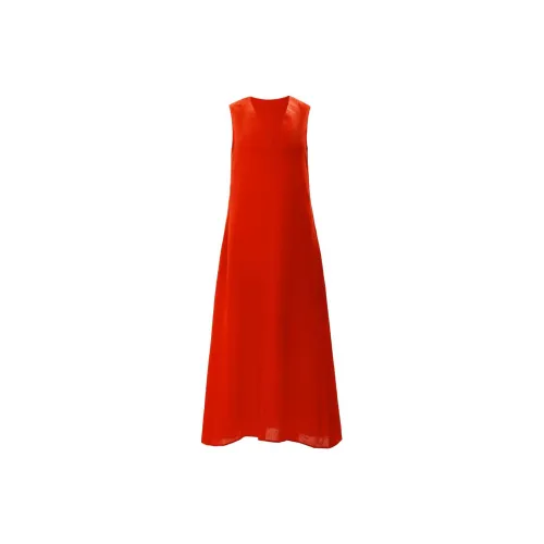 MaxMara Sleeveless Dresses Women's Red