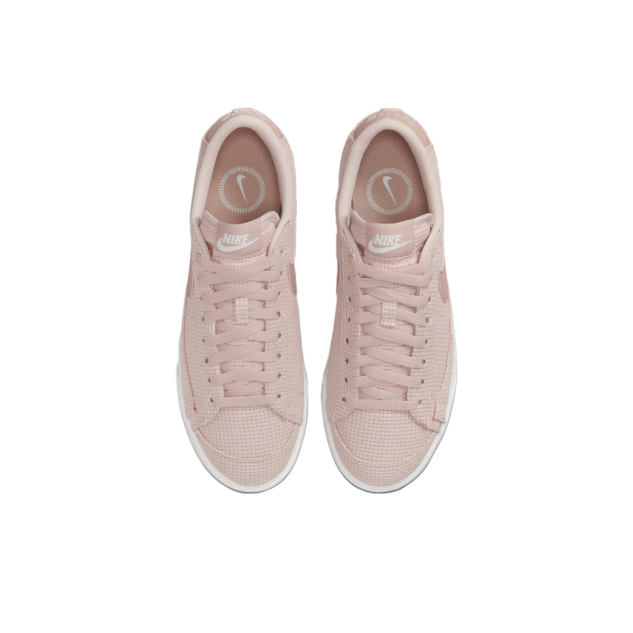 Nike Blazer Low Platform Pink Oxford Summit White Pink Oxford Rose Whisper Women s POIZON