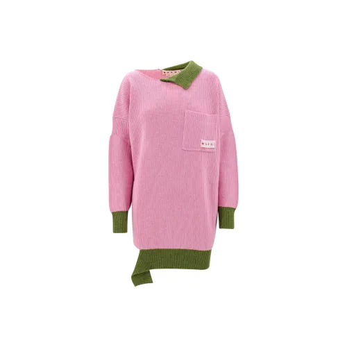 MARNI Long-Sleeved Dresses Women's Pink