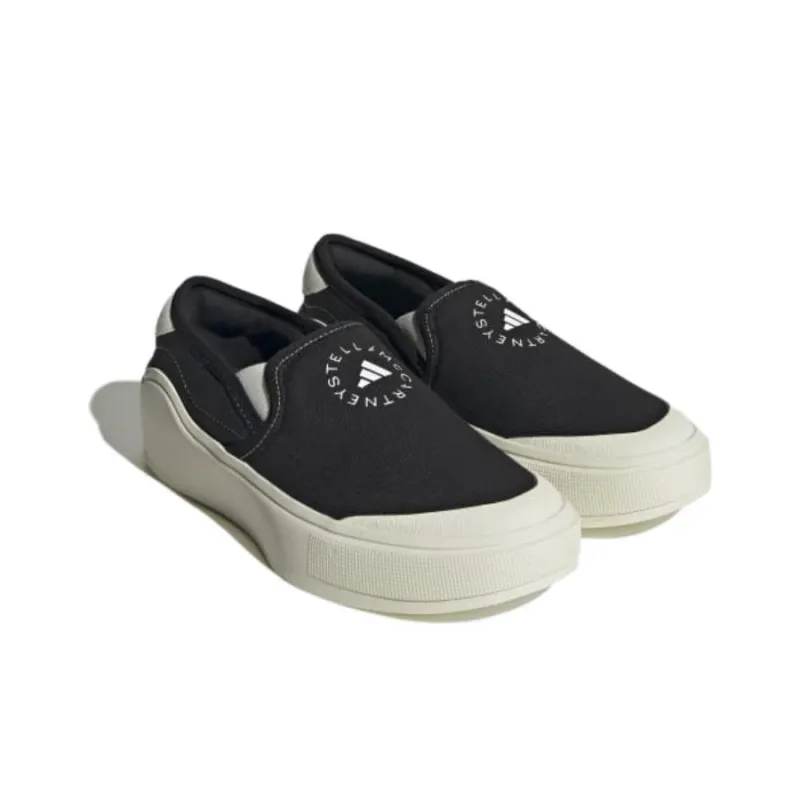 Adidas Court By Stella Mccartney Core Black Off White Cloud White-2