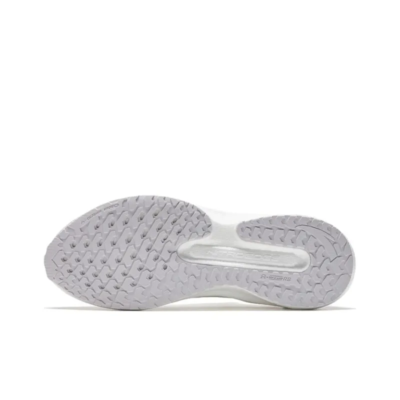 Anta Cushioning Anti Slip And Wear Resistant Low Top Running Shoes Women's White Silver-4