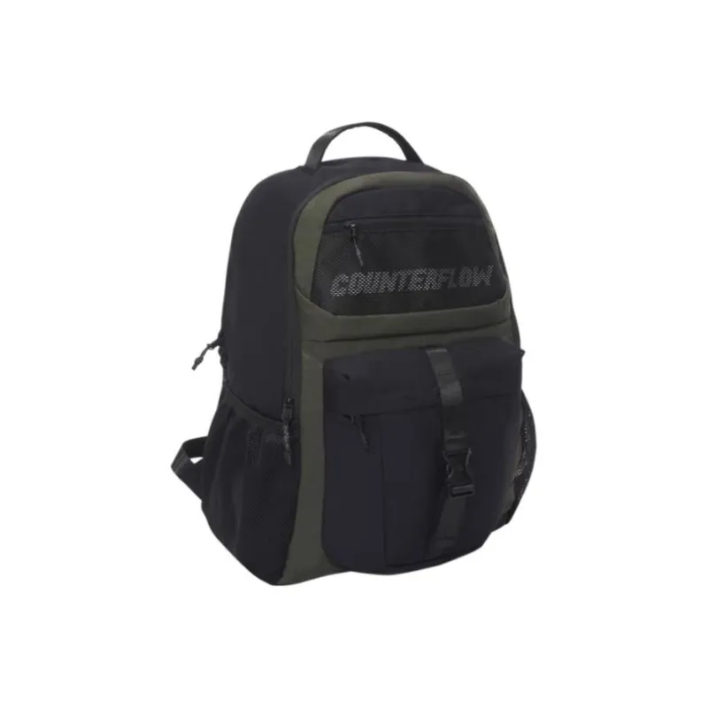 LiNing Sports Life Collection Fabric Backpack Regular Unisex Black-1