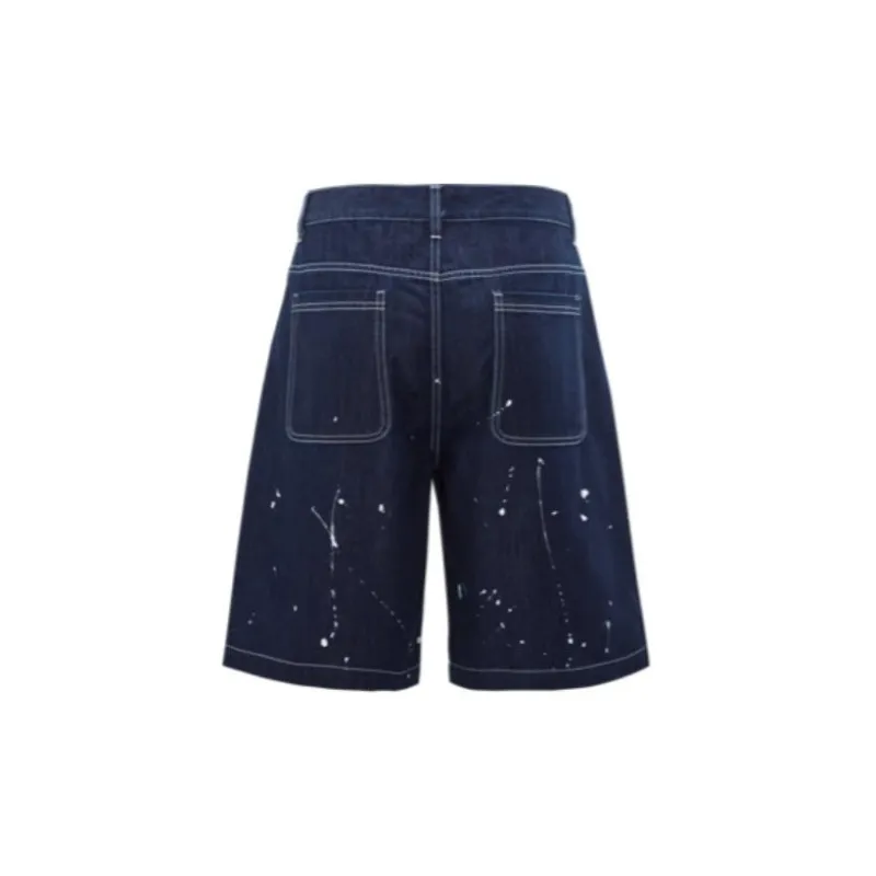 CAT Casual Shorts Men Blue-1