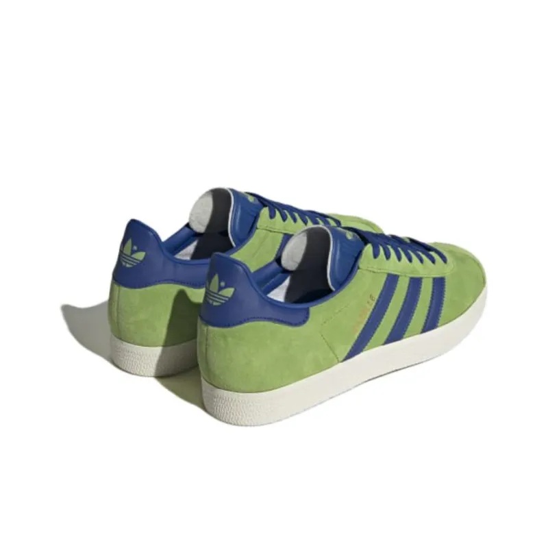 Adidas Gazelle Lime Royal Blue-2