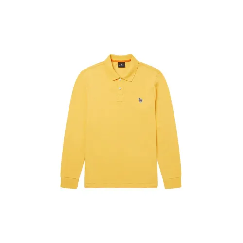 PS By Paul Smith Polo Shirts Men Yellow