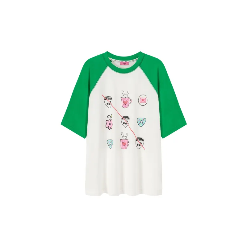 CHUU Raglan Sleeve T Shirt Women's-1