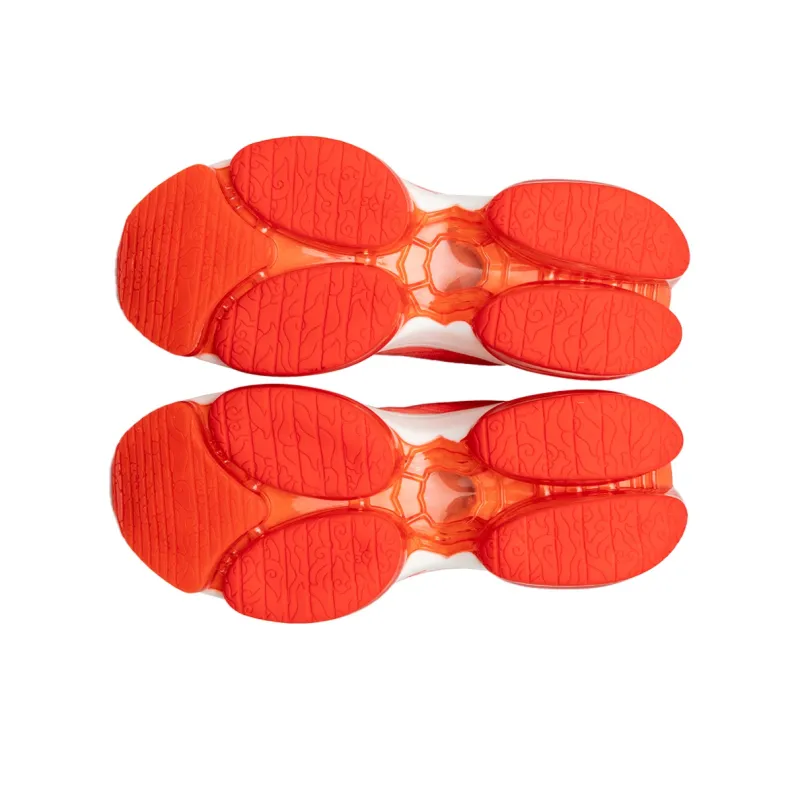 ONEMIX Moisture Wicking Balance Support Lightweight Low Top Training Running Shoes Unisex Brilliant Red-4