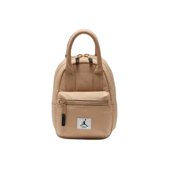 Jordan Cotton With Nylon Backpack Mini Women's Coffee