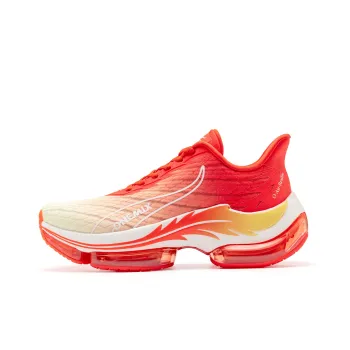 ONEMIX Moisture Wicking Balance Support Lightweight Low Top Training Running Shoes Unisex Brilliant Red
