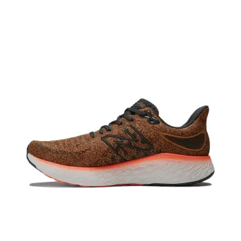 New Balance NB Fresh Foam X 1080v12 Find Your Start Cushioning Slip Resistant Low Top Running Shoes Men's Orange Black