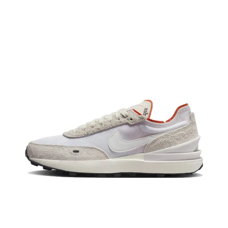 Nike Waffle One Vintage White Picante Red Women's-0