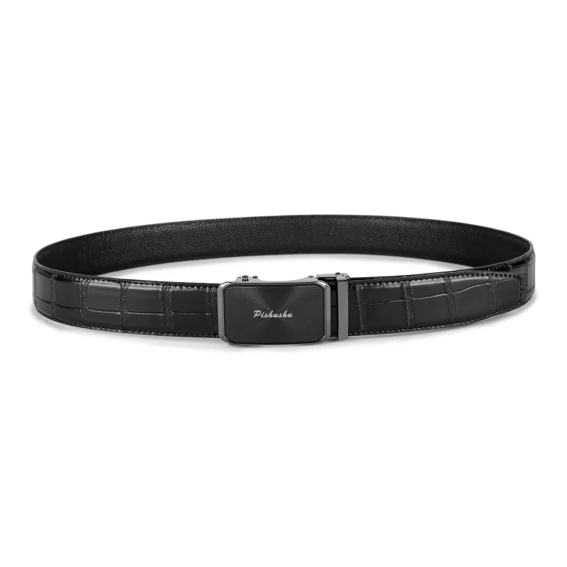 PISHUSHU Leather Belts Men-14