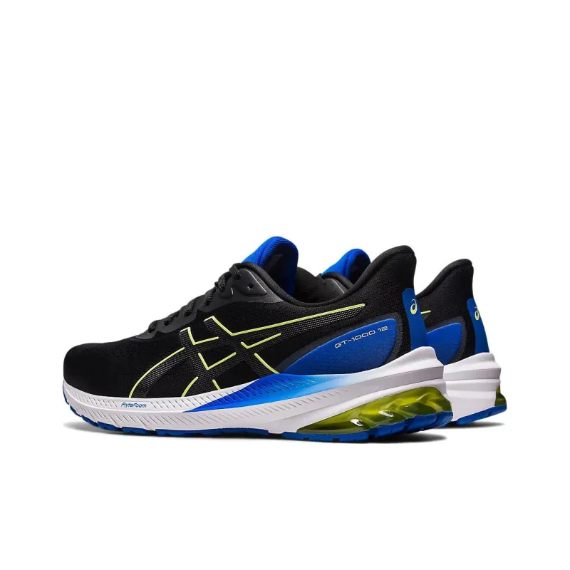 Asics GT 1000 12 Wide 'Black Glow Yellow'-3