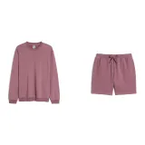 Mauve Purple (Sweatshirts+Shorts)