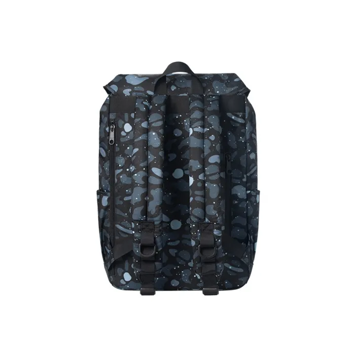 MAH Polyester Backpack Large Size Unisex Interstellar Black-7