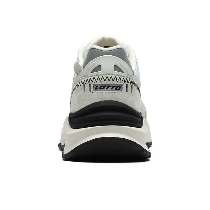 LOTTO Thundercloud Cushioning Anti Slip And Wear Resistant Low Top Sports Casual Shoes Women's Ecru-4