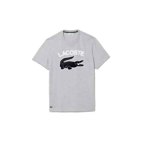 LACOSTE T-Shirts Men Gray