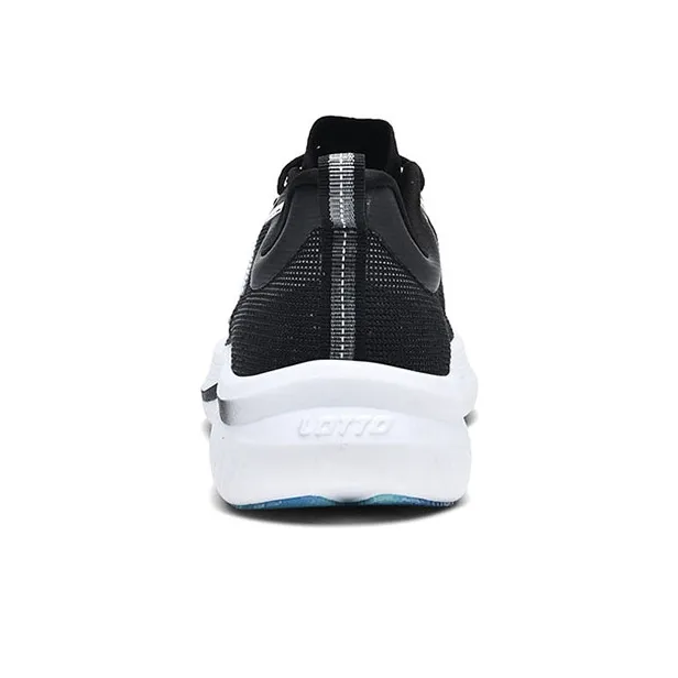 LOTTO Diamond Cushioning Anti Slip And Wear Resistant Low Top Carbon Plate Training Running Shoes Women's Black White-3
