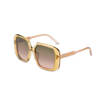 DIOR Sunglasses Women's Light Yellow