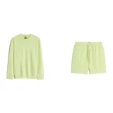 Yellow Green (Sweatshirts+Shorts)