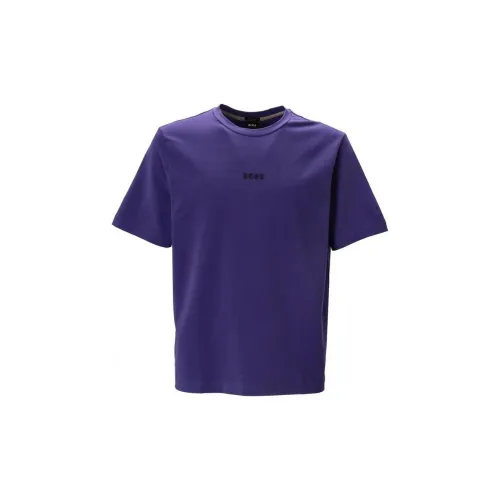 HUGO BOSS T-Shirts Men Purple