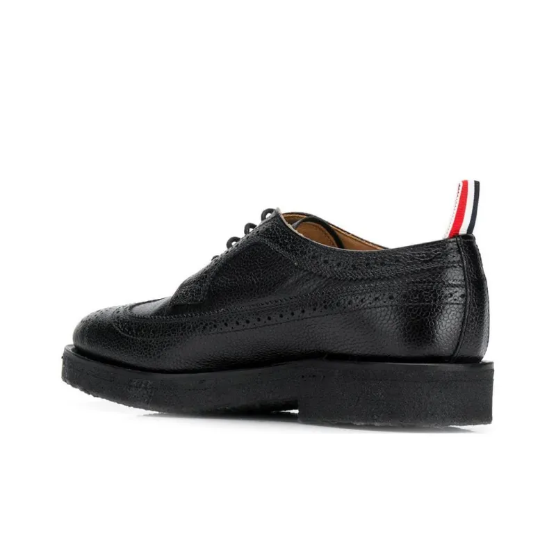 THOM BROWNE Crepe Sole Longwing Brogues-4