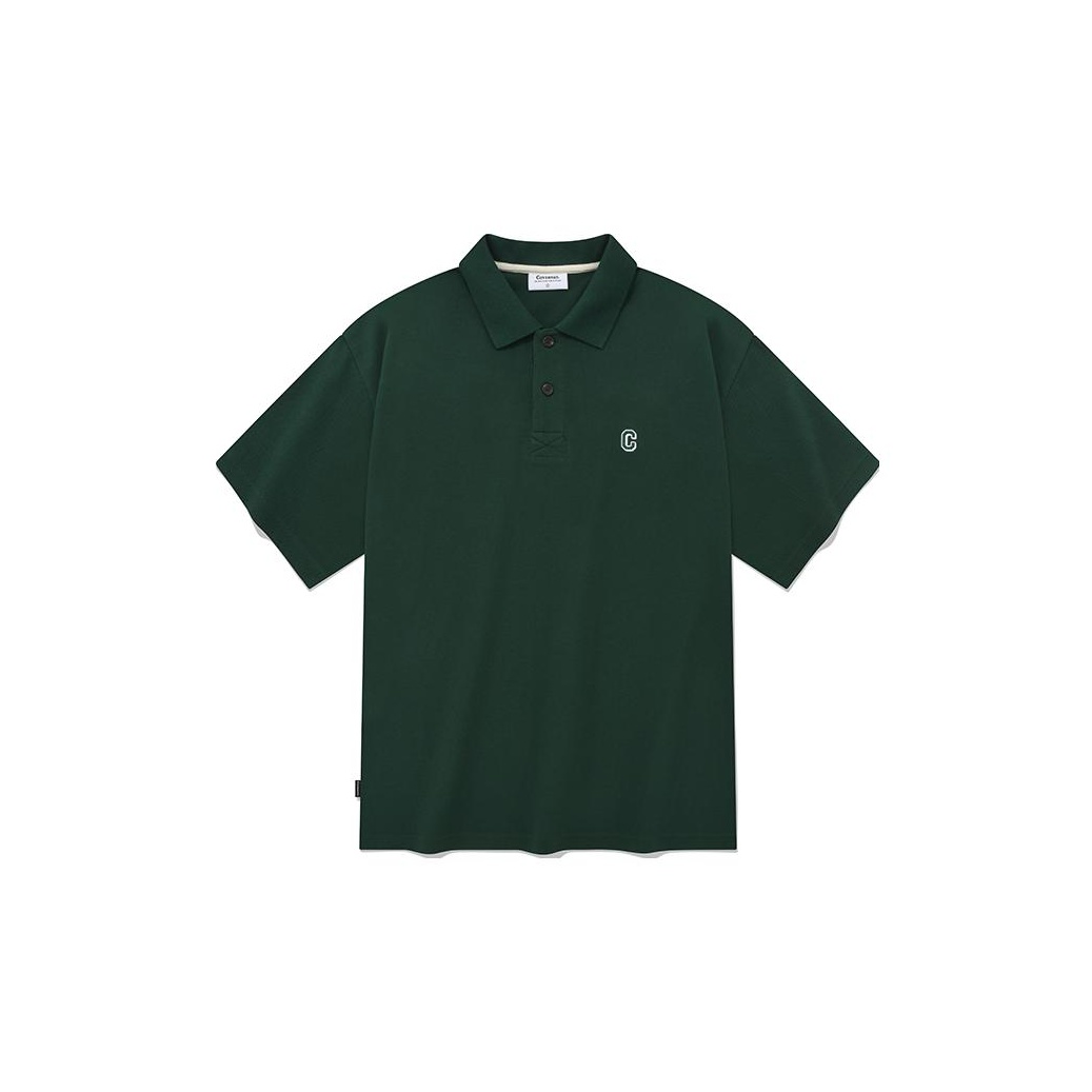 Tシャツ・カットソー COVERNAT Soft Polo T-Shirt Black COVERNAT T-Shirts Unisex Black - POIZON