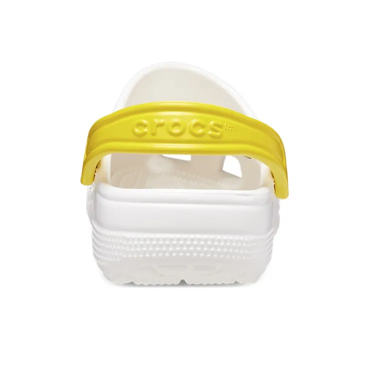 Crocs Classic X Ottogi Clog 'White Yellow'-4