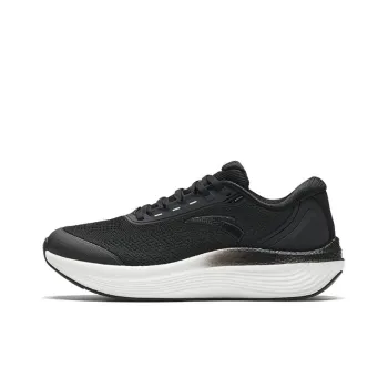 Anta Gazing At The Sea Nitrogen Technology Anti Slip Wear Resistant Low Top Running Shoes Women's Black Silver