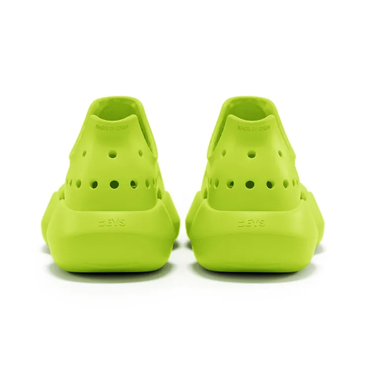 Beys Classic Small Clog Müller Sports Sandals Unisex Lime Green-5