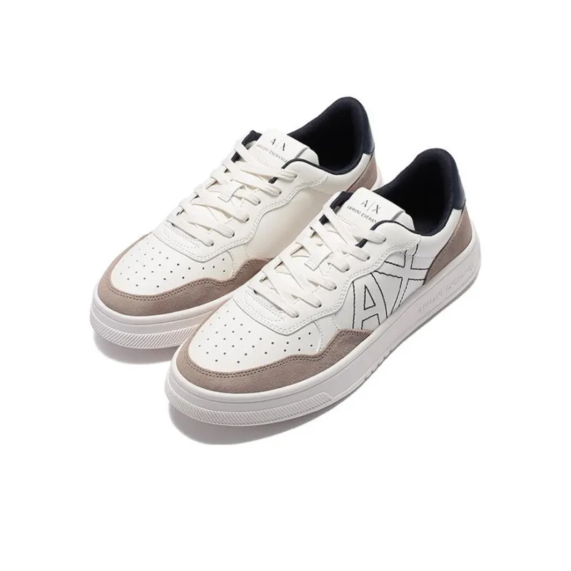 ARMANI EXCHANGE Embroidered-logo Low-top Sneakers-2
