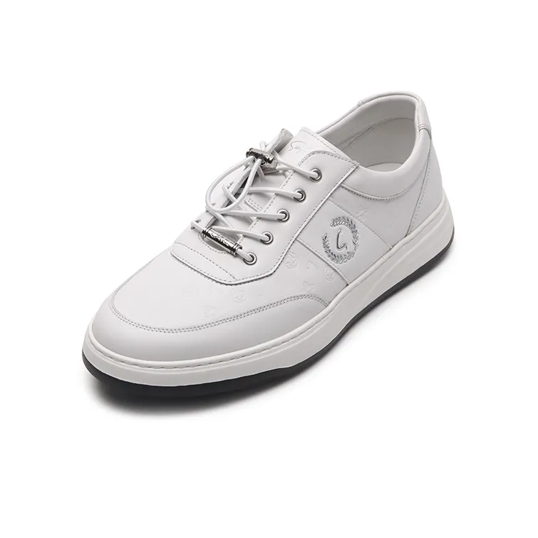 Satchi Stylish Skateboarding Shoes Men's White-1