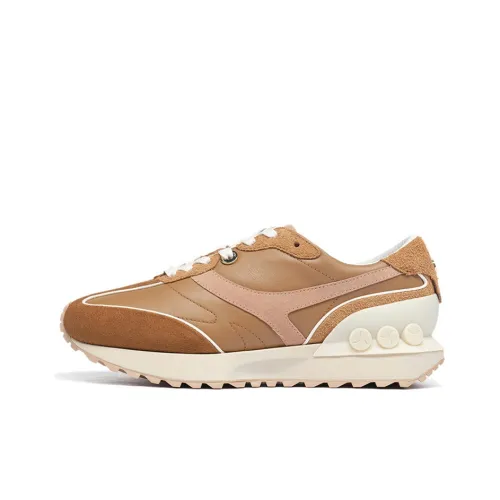 LI-NING 1990 Zhengrong Casual Shoes Women's Low-Top Fox Brown