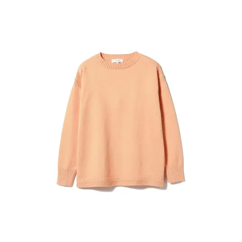 Beams Sweaters Men Orange