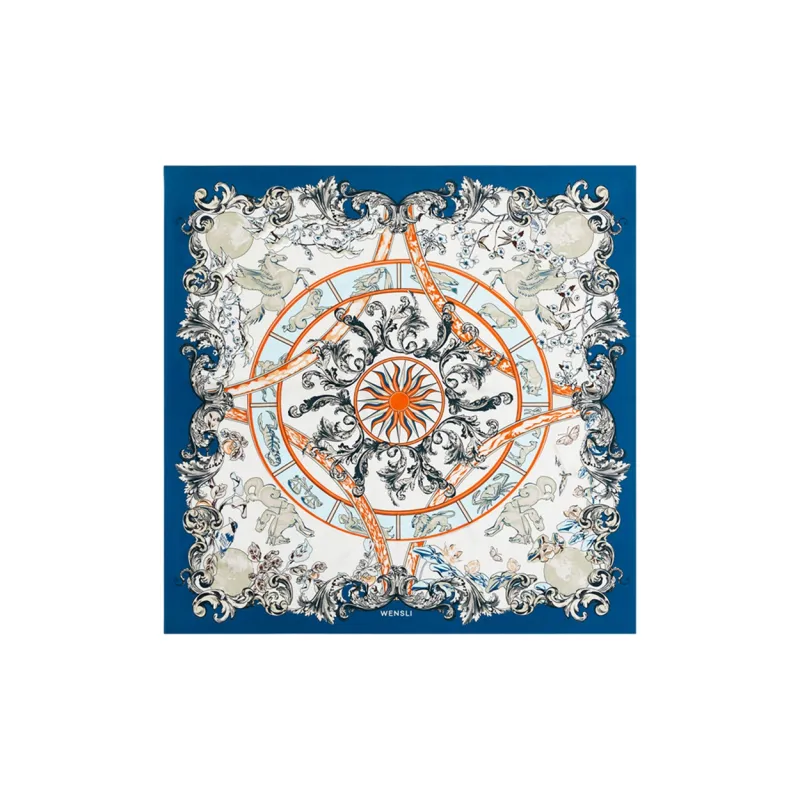WENSLI Silk Scarves Women's-2