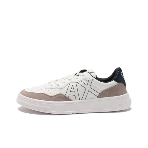 ARMANI EXCHANGE Embroidered-logo Low-top Sneakers