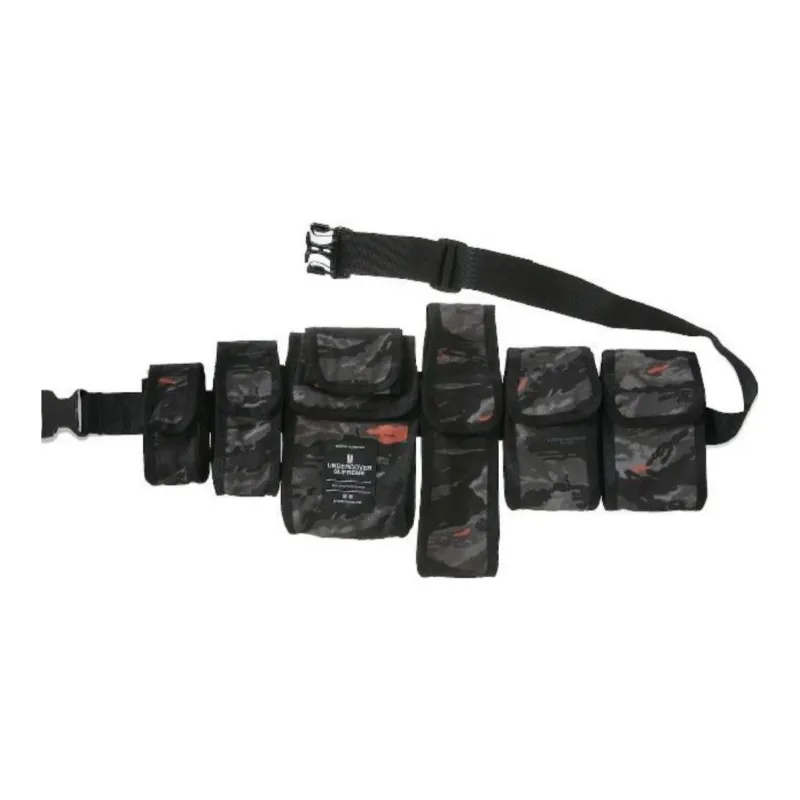 Supreme Co branded Collection Polyester Fanny Pack Regular Unisex Black-2
