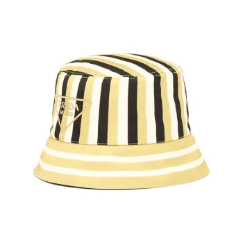 PRADA Bucket Hats Women's Yellow/Black