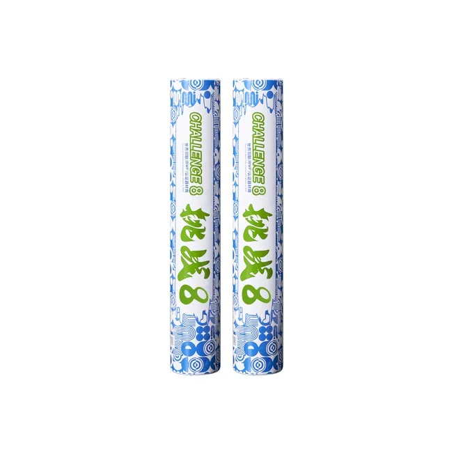 KUMPOO Challenge 8 Duck Feather Shuttlecock 12 Pack Duck Feather Small Board Duck Feather Training Shuttlecocks-4