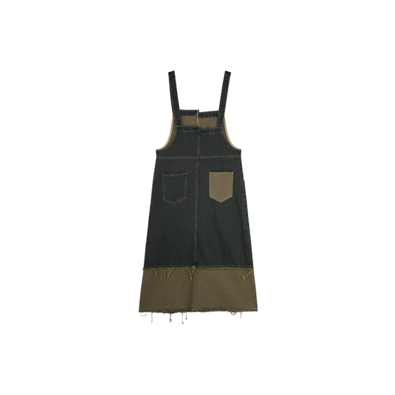 BASIC HOUSE Sleeveless Dresses Women's Navy Blue-1